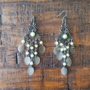 Forever 21 chandelier earrings.